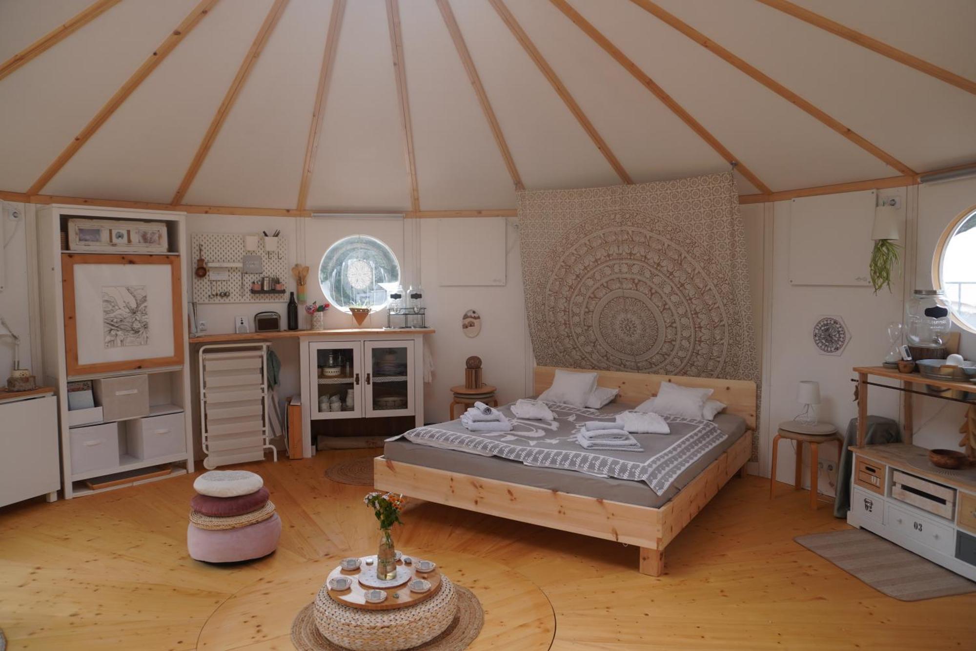Gerhardhof - Zimmer Glamping Camping Wildermieming Bagian luar foto