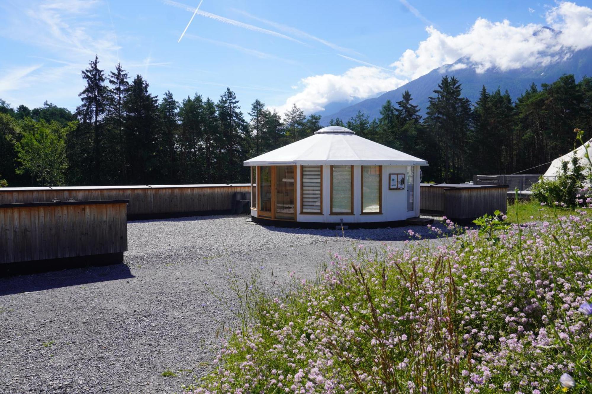 Gerhardhof - Zimmer Glamping Camping Wildermieming Bagian luar foto